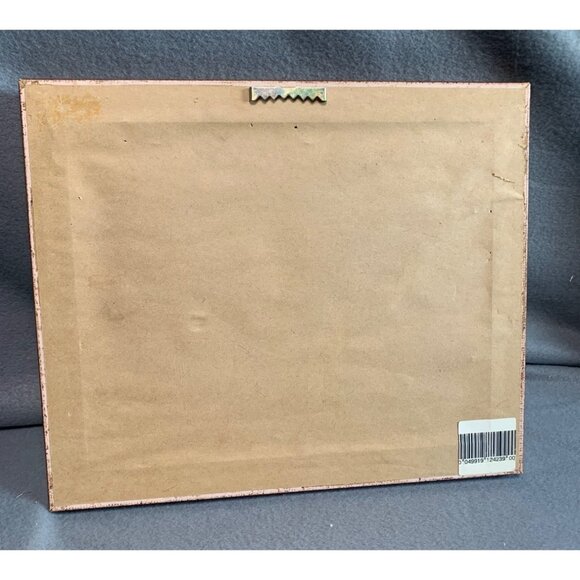 Vintage Friendship Framed Wall Art with Ornate Gold Frame Burgundy Background 12 - Picture 3 of 9